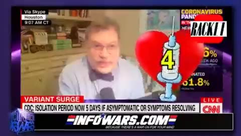 Dr Hotez, Vax pusher, totally discredited by these video clips. Infowars