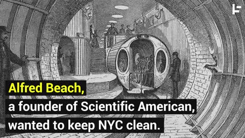 A Primitive Hyperloop: New York City’s First Subway