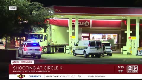 A CIRCLE K STORE CLERK IN PHOENIX ALLEGEDLY SHOT A MAN IN SELF-DEFENSE EARLY THURSDAY MORNING