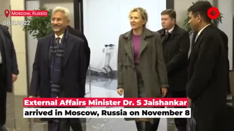 External Affairs Minister Dr. S Jaishankar In Moscow, Russia, Will Meet Sergey Lavrov