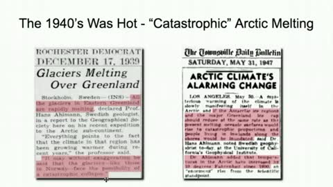 The Fake News on Greenland Melt