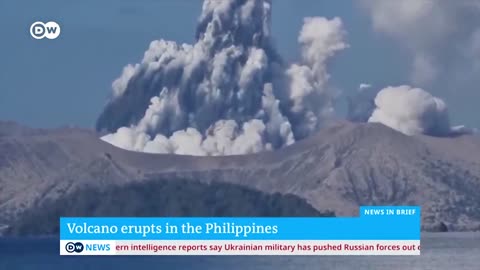 Thousands flee after Philippine volcano Taal erupts south of Manila |