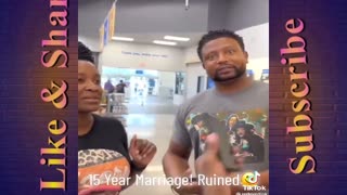 WIFE CAUGHT CHEATING AT WALMART (HUSBAND GETS IRRITATED)!!