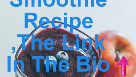 Fat Burning Smoothie Recipe
