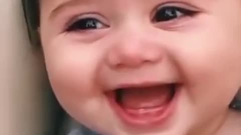 Cute baby funny