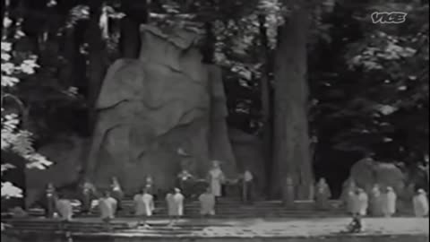 The Bohemian Club's Cremation of Care at the Bohemian Grove in Monte Rio, California
