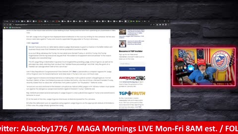MAGA Mornings LIVE 11/17/2023 Biden Legally Steals Classified Docs & George Santos Did Nothing Wrong