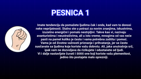 Način na koji stisnete pesnicu - Pesnica 1