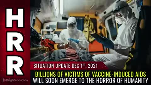 Billions of victims of vaccine-induced AIDS will soon emerge to the HORROR of HUMANITY