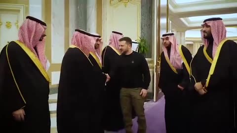 Zelenskyy goes to SA… He held talks with the Crown Prince Mohammed bin Salman.