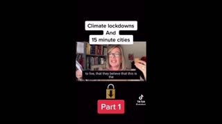 Climate lockdowns and 15 minute cities?!….