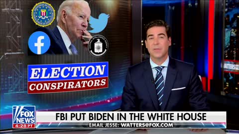 Jesse Watters "The FBI Rigged The 2020 Election"