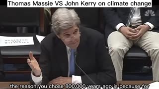 Thomas Massie Vs John Kerry on Climate Change.