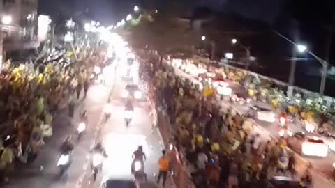 Belem 1 de Novembro- Brazilians in the city of Belem asking for military intervention.