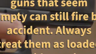 🔫💥 MUST-KNOW Firearm Safety FACTS! #safetyfirst #facts #shorts #firearms #gun #training #shooting