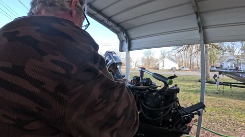 First bass of 2024 and 1971 Johnson 25hp ignition problem