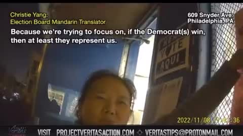 Project Veritas Electioneering Midterm Election Reporting. Bronx and Philadelphia