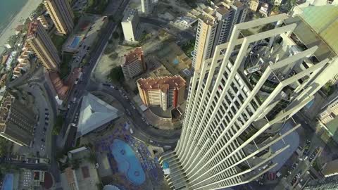 Point-of-view footage featuring brave BASE jumpers