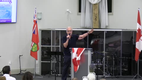 Dr. Chris Shoemaker speaks at Hope for Healing event in Kitchener, Ontario