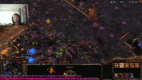SC2 zvt on alcyone finally began to overcome 2-base tanks marines all in!