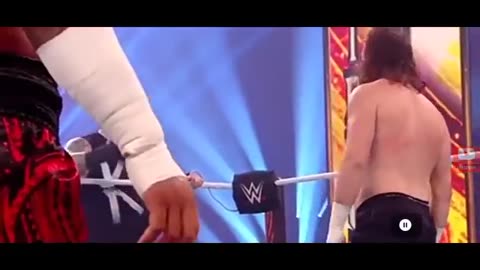 Wwe show hd Roman reigns Vs setth Rolland WWE championship money in the bank