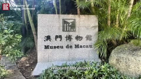 Macao Museum—DG display showcase is your best choice to optimize the display of museum showcases