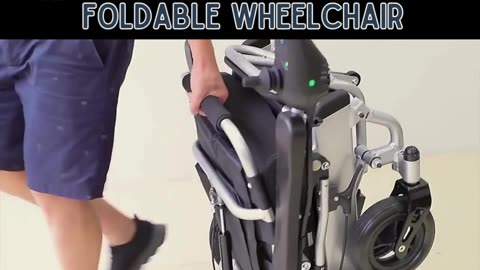 Experience Freedom with the EZYCHAIR EG-157PO Electric Foldable Wheelchair