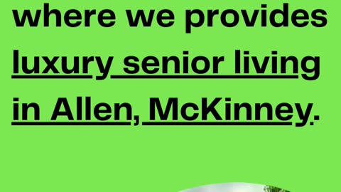 Luxury Senior Living in Allen & McKinney at New Horizon Homes