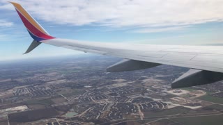 Southwest Airlines Christmas 2021 Take Off and Landing (San Jose to Dallas Love Field)