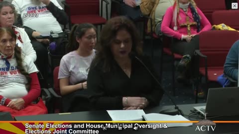 EXPLOSIVE testimony today at the Sen. Elections and House oversight hearings by Jackie Berger