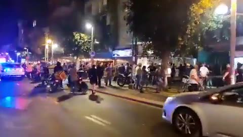 Multiple people shot in the center of Tel Aviv, Israel.