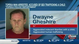 Kansas man arrested, accused of sex trafficking a child