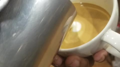 How to make art in coffee