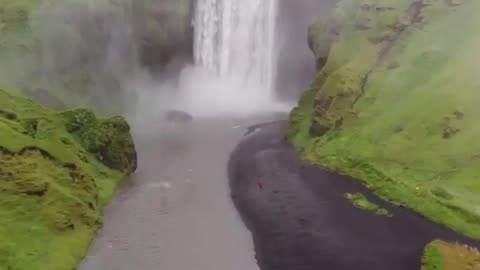 Iceland nature. Beautiful places in Iceland