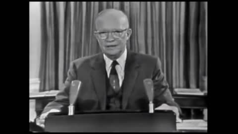 President Eisenhower Military Industrial Complex Warning