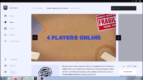 Totally Reliable Delivery Service and Drawful 2 Review Free from Epic Games store