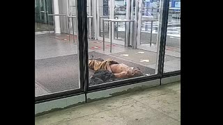 Homeless Take Over Chicago Airport