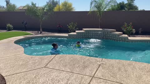 Gracefully Stumbling into the Pool