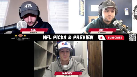 NFL MNF Picks & Preview - Week 13 - Hit The Books Podcast