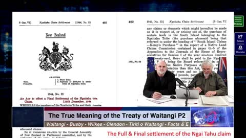 Counterspin 19 Part 2 - The True Meaning of the Treaty of Waitangi