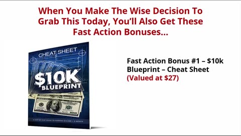The 💲10K Blueprint - Are you ready to take action and start making real money online?