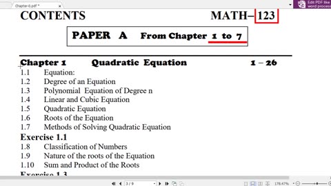 00 MATH-123 || DAE Electrical Math || Chapter-0 || DAE Electronics Math || DAE First Year MATH-123