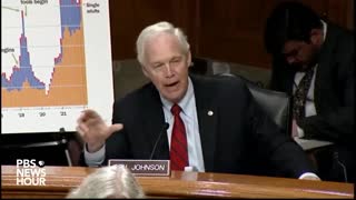 DHS Sec. says border crisis not Biden's fault, Ron Johnson EXPLODES