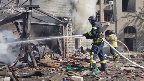 The enemy hit the civilian infrastructure of Kharkiv with guided aerial bombs