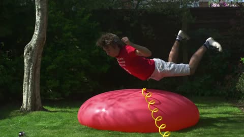 Giant 6ft Water Balloon The Slow Mo Guys_