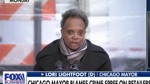 Lori Lightfoot - Chicago Mayor Blames smash-and-grab sprees on Retailers