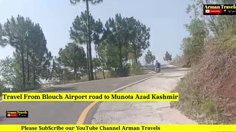 Minota Talabadi, Azad Kashmir - A Road Trip from Baloch Airport _ #shahidmehmod