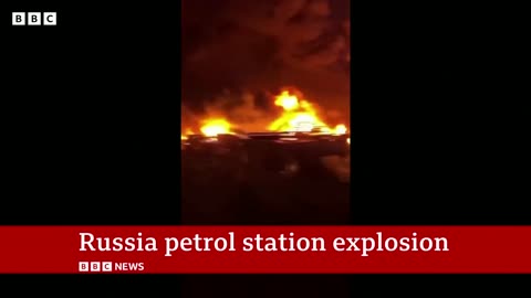 Petrol station inferno kills dozens in Russia – BBC News