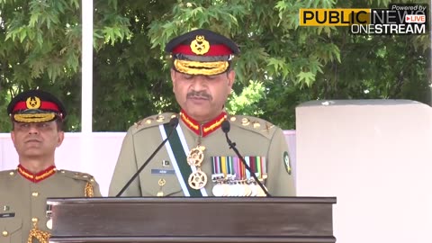 Chief of Army Staff Pakistan army General ASIF Muneer Speach with Passing out Prade New Cadets in PMA Kakul MP4