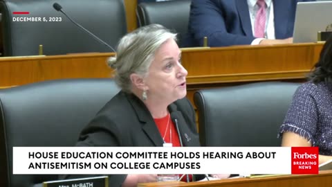 Harvard, UPenn, And MIT Presidents Testify In Heated House Education Hearing On Antisemitism - Full